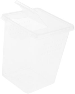 Plastic Insect Schildpad Spider Habitat Voerbox Container 8x8x11cm