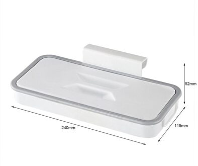 Plastic Kastdeur Terug Vuilniszak Houder Opknoping Vuilnis Kast Opknoping Krooshek Opslag Hanger Keuken Tool