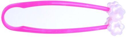 Plastic Kat Grooming Leverancier Zacht Gezicht Voeten Benen Handmatige Controle Kat Massage Tool 1S426 wit