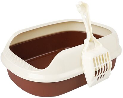 Plastic Kattenbak Trainer Crack-Proof Bodem Polyester Kattenbak Huisdier Cleanning Anti-Breaking Training supply