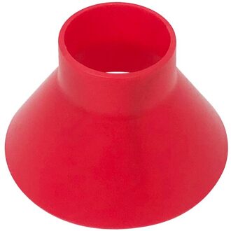 Plastic Kegel Vormige Magische Voorruit Sneeuw Remover Schop Ijskrabber Outdoor Windows Glas Schoonmaken Tool Trechter 7.5cm rood