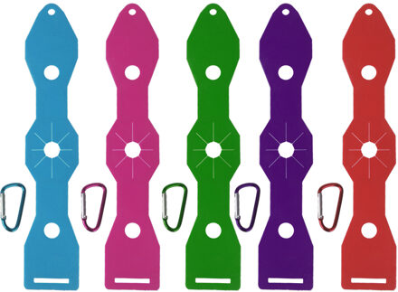 Plastic Kendama Houder Met Riem Clip Rugzak Riem Hechten Houder Willekeurige Kleur