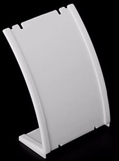 Plastic Ketting Houder Hanger Oorbellen Display Stand Sieraden Stand Voor Sieraden Display Organizador De Joyas A wit