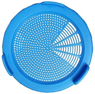 Plastic Kiemen Deksels Kiemen Pot Zeef Deksel Plant Groente Siliconen Afdichtring Voor 86 Mm Brede Mond Mason Jars Blauw