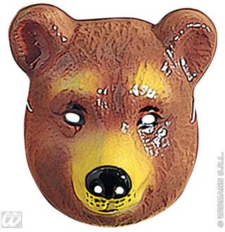 Plastic kindermasker beer