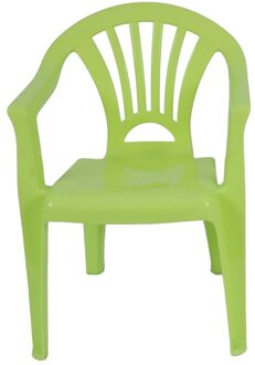 Plastic kinderstoel groen 37 x 31 x 51 cm - Kinderstoelen