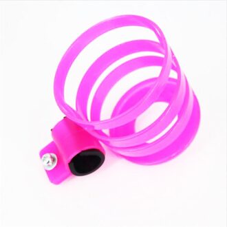 Plastic Kinderwagen Bekerhouder Fiets Quick Release Water Flessen Bekerhouder Kinderwagen Accessoires Melk Flessen Rek roze