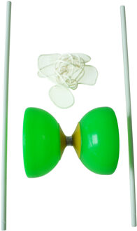 Plastic Kom Diabolo Jongleren Spinning Chinese Jojo Klassieke Speelgoed Met Hand Stok