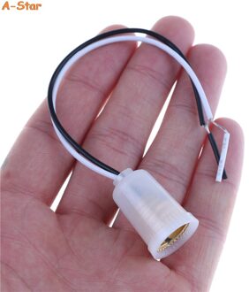 Plastic Lamp Socket Met Wire Led Light Bulb Lamp Holder Converter Adapter Bs Materiaal E12 Lampvoet Houder
