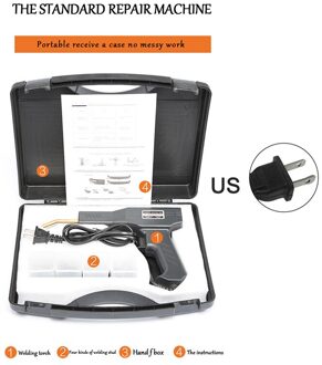 Plastic Lassers Serie Professionele Plastics Lasser Auto Gereedschap Nietmachines Machine Nietje Repareren Machine Lassen Tool 110V US plug