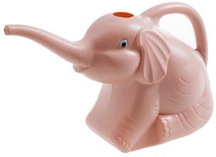 Plastic Leuke Olifant Gieter Outdoor Tuin Lange Mondstuk Met Handvat Irrigatie Gieter Voor Potplanten Patio Tuin Roze