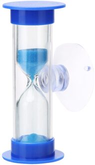 Plastic Lichtgewicht Timer Desktop Zand Handgemaakte Plastic Vakmanschap Zandlopers Voor Huishoudelijke Kids Accessoires blauw