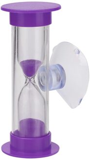 Plastic Lichtgewicht Timer Desktop Zand Handgemaakte Plastic Vakmanschap Zandlopers Voor Huishoudelijke Kids Accessoires paars