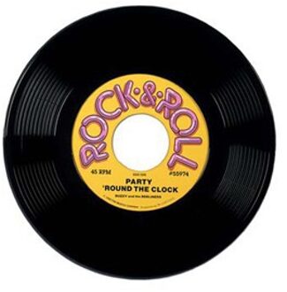 Plastic LP decoratie 48 cm