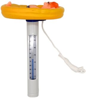 Plastic Man-Vormige Water Temperatuurmeter 50 °C Voor Tubs Aquaria