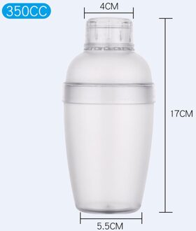 Plastic Martini Cocktail Shaker 350Ml/530Ml/1000Ml Wijn Drank Mixer Wijn Shaker Drink Mixer bar