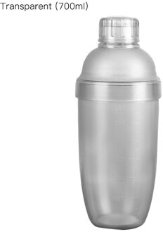 Plastic Martini Cocktail Shaker 350Ml/530Ml/700Ml/1000Ml Wijn Drank Mixer Wijn Shaker cup Drink Mixer Bar Boston Bar Tool Licht Groen