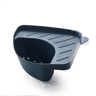 Plastic Mesh Badkamer Wastafel Zeef Sink Filter Keuken Voedsel Plantaardige Wastafel Stopper Zeef Drain Hair Catcher Vergiet Zeef 1-marine