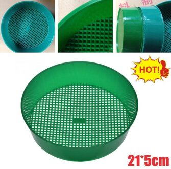 Plastic Mesh Tuinieren Tuin Zeef Zaad Dispenser Schifting Pan Zaaier Zaad Spreaders Zaaimachine Tool Tuinieren Leveringen