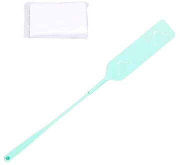 Plastic Met Niet-geweven Stof Flexibele Band Stofdoek Hygiënische Kloof Reinigingsborstel Blauw