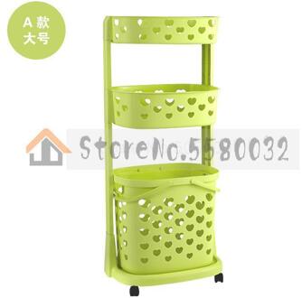 Plastic Multi-Layer Wasmand Rekken Wasmand Vuile Kleren Opslag Manden Wasgoed Emmer Opslag Mand ml1