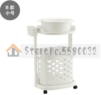 Plastic Multi-Layer Wasmand Rekken Wasmand Vuile Kleren Opslag Manden Wasgoed Emmer Opslag Mand ml12