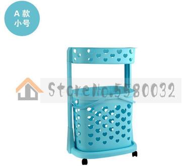 Plastic Multi-Layer Wasmand Rekken Wasmand Vuile Kleren Opslag Manden Wasgoed Emmer Opslag Mand ml5