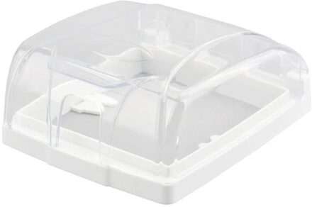 Plastic Muur Schakelaar Waterdicht Cover Doos Wandlamp Cap Deurbel Accessoire Keuken Clear Socket Flip Panel Cover Bathro U0A0