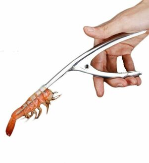 Plastic Of Roestvrij Staal Garnalen Dunschiller Garnalen Deveiner Sinaasappelschil Apparaat Creatieve Keuken Gereedschap B