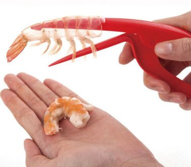 Plastic Of Roestvrij Staal Garnalen Dunschiller Garnalen Deveiner Sinaasappelschil Apparaat Creatieve Keuken Gereedschap