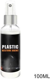 Plastic Onderdelen Loopvlakvernieuwing Agent Recoloring Coating Pasta Vloeibare Polijsten Wax Voor Auto Hogard 100ml