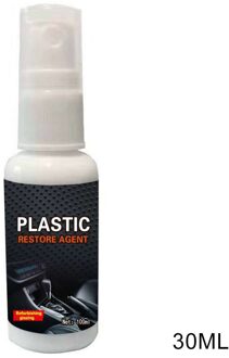 Plastic Onderdelen Loopvlakvernieuwing Agent Recoloring Coating Pasta Vloeibare Polijsten Wax Voor Auto Hogard 30ml