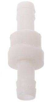 Plastic One-Way Non-Return Water Inline Vloeistoffen Terugslagkleppen Voor Brandstof Gas Liquid 10mm