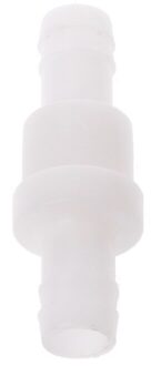 Plastic One-Way Non-Return Water Inline Vloeistoffen Terugslagkleppen Voor Brandstof Gas Liquid 12mm