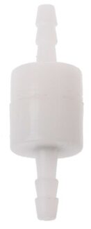 Plastic One-Way Non-Return Water Inline Vloeistoffen Terugslagkleppen Voor Brandstof Gas Liquid 4mm