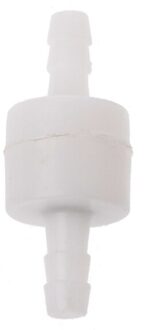 Plastic One-Way Non-Return Water Inline Vloeistoffen Terugslagkleppen Voor Brandstof Gas Liquid 6mm