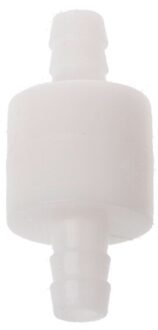 Plastic One-Way Non-Return Water Inline Vloeistoffen Terugslagkleppen Voor Brandstof Gas Liquid 8mm