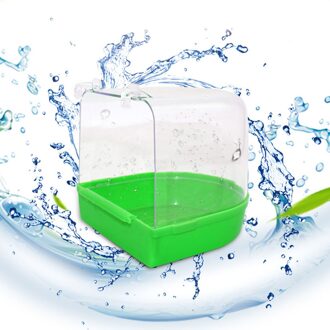 Plastic Opknoping Papegaai Bad Baden Bad Doos Vogelkooi Accessoires Benodigdheden voor Brids Kanarie Parkieten Papegaai