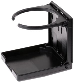 Plastic Opvouwbare Bekerhouder Cola Rack Met Mount Schroeven Voor Voetbal Tafelvoetbal Tafel Voetbal Tafel Accessoires Bekerhouder zwart