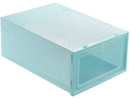 Plastic Opvouwbare Schoenen Doos Transparante Opslag Schoenendoos Lade Organizer Huishoudelijke Diy Schoenendoos Lade Divider Thuis Opslag A klein