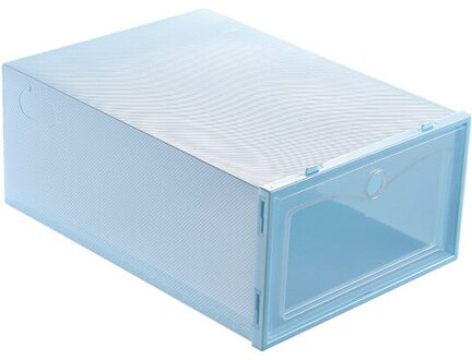 Plastic Opvouwbare Schoenen Doos Transparante Opslag Schoenendoos Lade Organizer Huishoudelijke Diy Schoenendoos Lade Divider Thuis Opslag B groot