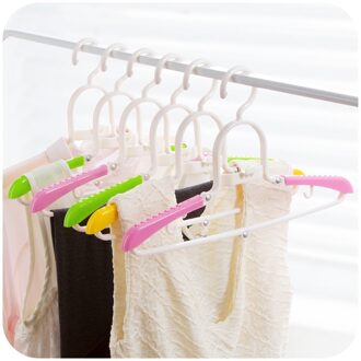 Plastic Outdoor Folding Kleerhangers Anti Slip Kleding Droog Rack Reizen Foladable Hangers Voor Kleding Rokken Wassen Levert