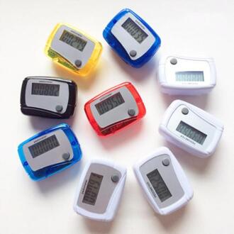Plastic + Elektronische Componenten Draagbare Mini Digitale Lcd Stappenteller Sport Wandelen Hardlopen Stap Counter Meter Voor Yoga Apparatuur