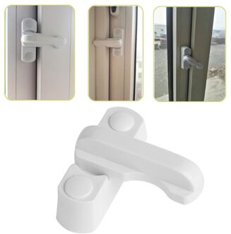 Plastic + Rvs + Zinklegering Upvc Kind Veilig Security Window Deur Sash Lock Veiligheid Deurkruk Sweep Klink