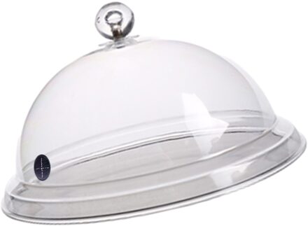 Plastic Roken Cloche Cap Mouw 8/10/12 Inch Voor Roker Gun Borden Kommen Speciale Roken Zetgroep Cloche Deksel Dome cover