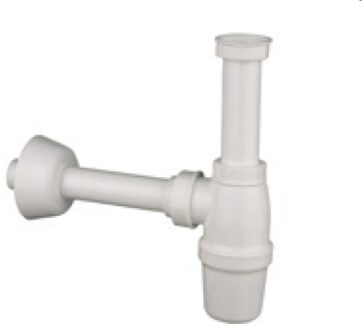 Plastic sifon, wit, 1 1/4"x 32 mm - 98803048