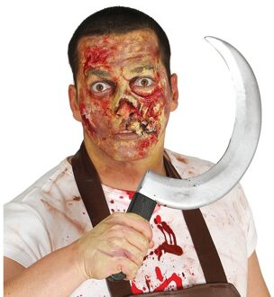 Plastic sikkel 44 cm Multi