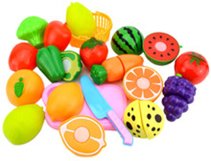 Plastic Snijden Groenten En Fruit Educatief Simulatie Fantasy Set Babyvoeding Keuken Speelgoed Voor Peuters Baby Speelgoed