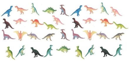 Plastic speelgoed dinosaurussen 36 stuks - Action products