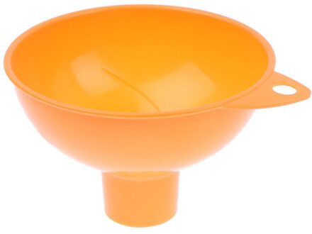 Plastic Stookolie Trechter Hopper Keuken Gadgets Home Brede Mond Slijtvaste 1 Pcs Oranje